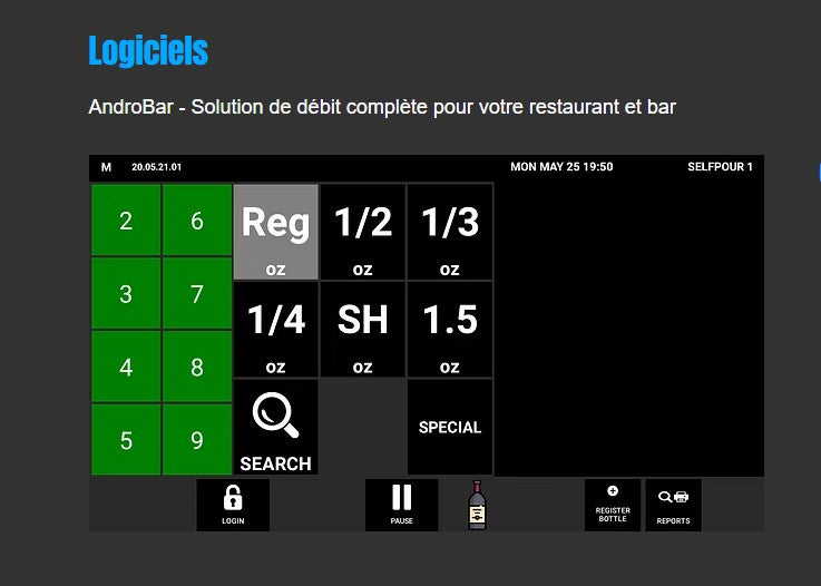 Système de Contrôle de Boisson (Prix sur demande)