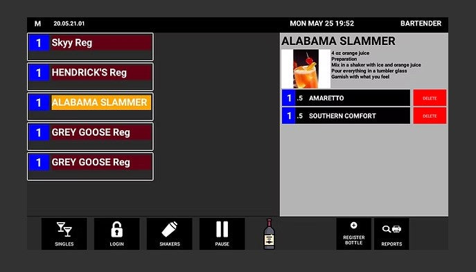 Système de Contrôle de Boisson  (Prix sur demande)